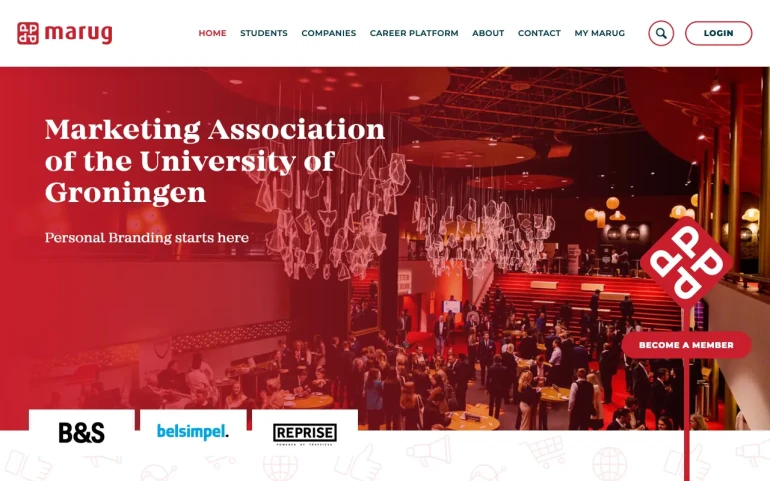 website screenshot MARUG